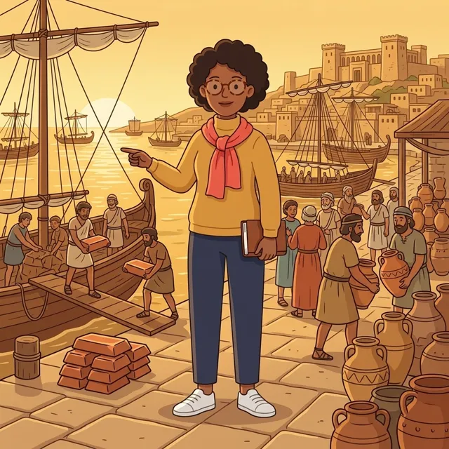 Ada, a channel character: story picture