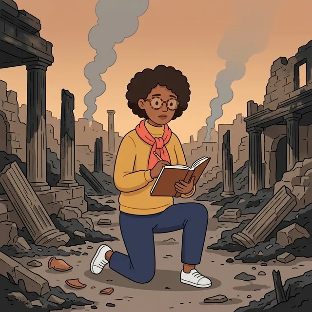 Ada, a channel character: story picture